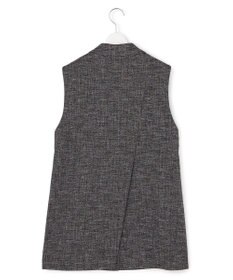 ICB L ミックスブッチャー バックスリットジレ