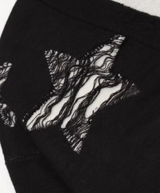 WEGO 【ユニセックス着用ITEM】ダメージジャガードカーディガン