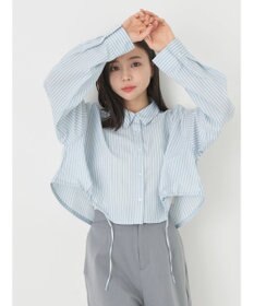 earth music&ecology ドロストヘムショートシャツ