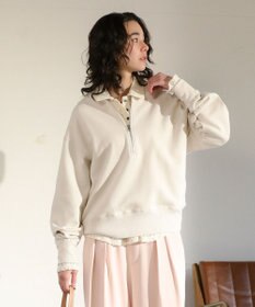 Green Parks ハーフＺｉｐ裏毛プルオーバー