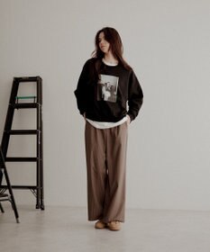 CRAFT STANDARD BOUTIQUE フォトプリントダンボールプルオーバー