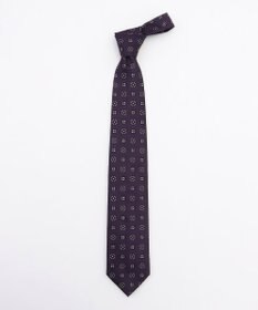 JOSEPH ABBOUD 【日本製・Holliday&Brown】クレストパターンジャカードネクタイ