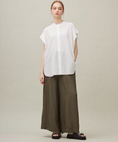 23区 【SACRA】アセテートブライトツイル サロペット