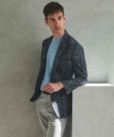 GOTAIRIKU 綿とポリのいいとこどり【洗濯機可】テーラード DRESS BIZ ニットTシャツ