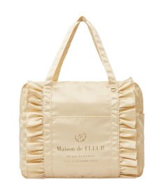 Maison de FLEUR EC限定サテンフリルキャリーオンバッグ