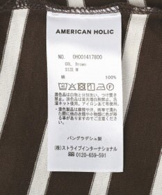 AMERICAN HOLIC フレアラグランボーダーロンＴ