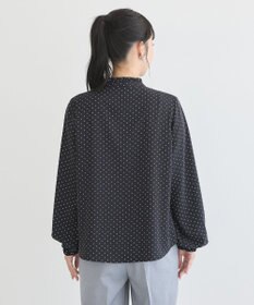 earth music&ecology フリルピンタックブラウス