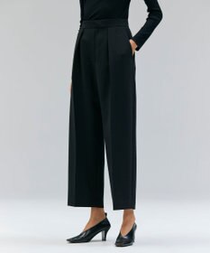 BEIGE， WASCO / 2WAYストレッチウールタックカービーパンツ Black