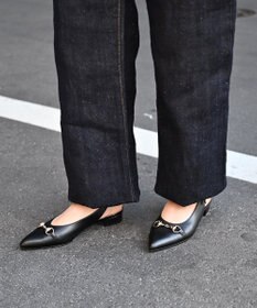 Pointer 日本製 本革ビット付きミュール