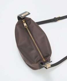 TOPKAPI 【TREASURE TOPKAPI】ナイロン レザーコンビ ハンドルオープン ミニ ショルダーバッグ