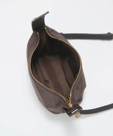 TOPKAPI 【TREASURE TOPKAPI】ナイロン レザーコンビ ハンドルオープン ミニ ショルダーバッグ