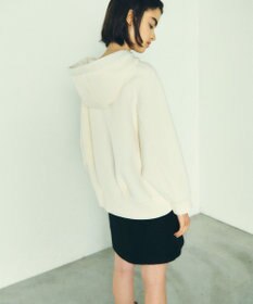 GRACE CONTINENTAL ハーフジップフードトップ