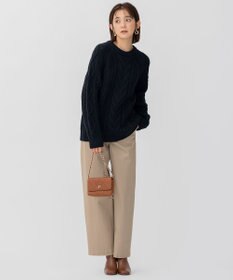 23区 【CLASSY.12月号掲載】アランパターン ニット