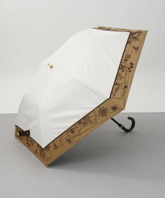 AURORA Beaurance （ビューランス） 切継ぎ刺繍晴雨兼用パラソル（2段折り畳み・トップフラット）