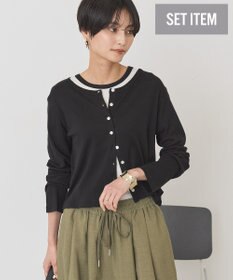 AMERICAN HOLIC 【２点セット】リンガーＴシャツ＋カーディガン