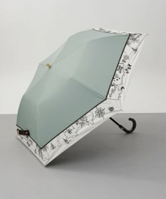 AURORA Beaurance （ビューランス） 切継ぎ刺繍晴雨兼用パラソル（2段折り畳み・トップフラット）