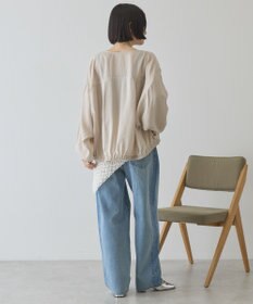 AMERICAN HOLIC Vネックドルマンブルゾン