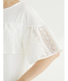 Green Parks ・ＳＵＧＡＲ　ＳＰＯＯＮ　レースフリルプルオーバー