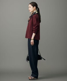 自由区 S レーヨンストレッチ カーディガン