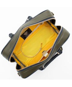 A.D.M.J. 【牛革】モーツァルト/バイカラーボストン25cm(ショルダーストラップ付)