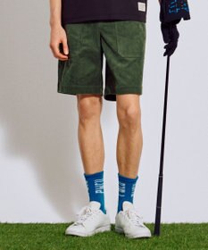 PW CIRCULUS 【手洗い洗濯可 / NEWシーズン素材 / ストレッチ】【MEN】コーデュロイショーツ ゴルフ