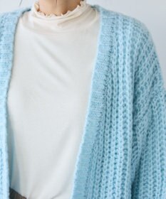 CRAFT STANDARD BOUTIQUE 洗える/フリンジニットカーディガン