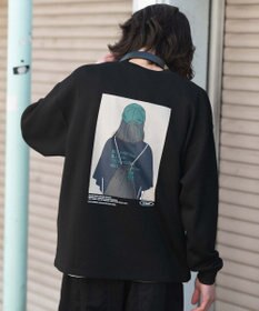 WEGO 【ユニセックス着用ITEM/MLサイズ展開】ガールプリントT（LS）