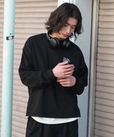 WEGO 【ユニセックス着用ITEM/MLサイズ展開】ガールプリントT（LS）