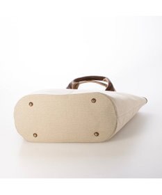 UNBILLION VERYコラボ ペルケ perche / キャンバス×牛革コンビトートバッグ