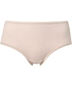 Wing ショーツ 綿混(身生地部) ここちよいフィット感 ムレにくい(身生地部) 【デイリーフィット 綿混ボーダー】 はきこみ丈ふつう EC2650 ウイング／ワコール