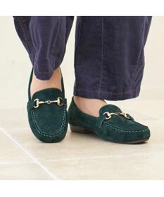 ing <ing>【３E】【サスティナブル】ビット付きモカシューズ