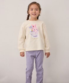 ANY KIDS アニマルモチーフ長袖Tシャツ