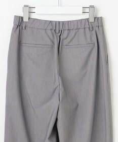 J.PRESS LADIES L SOFTシャンブレー テーパード パンツ