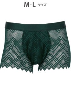 WACOAL MEN WACOAL MEN ボクサーパンツ 【レースボクサー】 フロント快適グラマラス 通気性(本体) 前閉じ 下着 メンズ WT3828 /ワコールメン