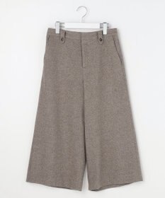 J.PRESS LADIES シルクネップツイード クロップド パンツ