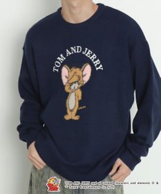 WEGO JERRY　シャギージャガードニット