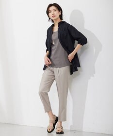 J.PRESS LADIES オーバルドロップ ネックレス