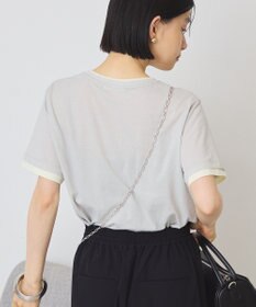 AMERICAN HOLIC 配色レイヤード風シアーＴシャツ