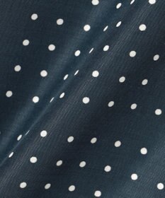 J.PRESS LADIES L 【洗える】ブロックドットプリント ワンピース