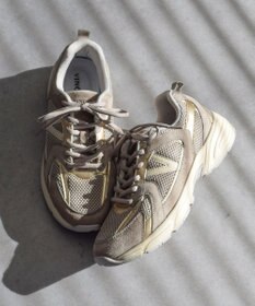 Bridget Birkin 【VINCULUM】スエードコンビレースアップスニーカー