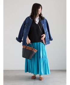 Te chichi Vネックニットベスト