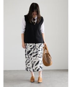 Te chichi Vネックニットベスト