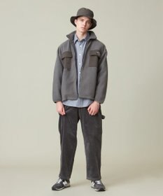 J.PRESS YORK STREET 【UNISEX】フリース フルジップブルゾン