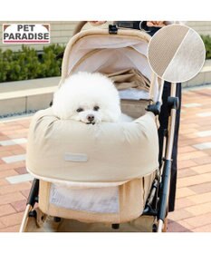 PET PARADISE ペットパラダイス カート用 クッション くすみカラー《ベージュ》