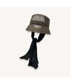 林八百吉商店 un chapeau  スカーフ付きベルハット