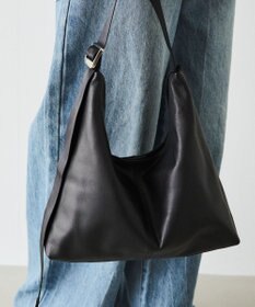 russet レザーホーボーバッグ M(CE-1658)