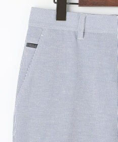 JOSEPH ABBOUD 【ウエストも伸びる！/2WAYストレッチ/清涼】クールサッカー ショーツ