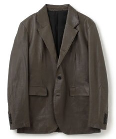 JOSEPH HOMME 新素材【シャツ感覚で羽織れる軽さ】シュリンクエアレザー　ジャケット