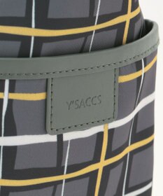 Y'SACCS ドローイングチェックトートバッグ