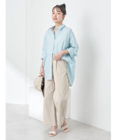 earth music&ecology ＴＲキュプラレギュラーシャツ